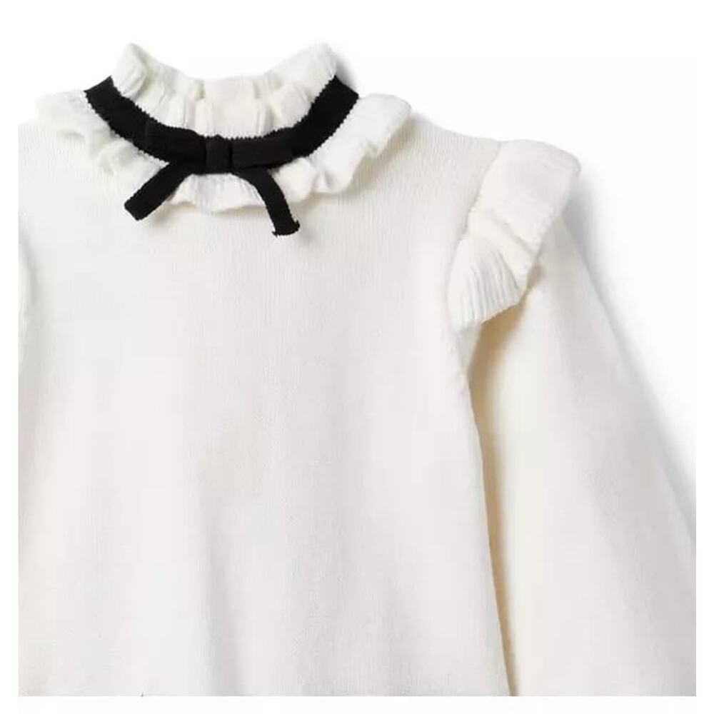 NWT❤️Janie and Jack Colorblocked Drop Waist Sweater Dress sz8 - Picture 9 of 11